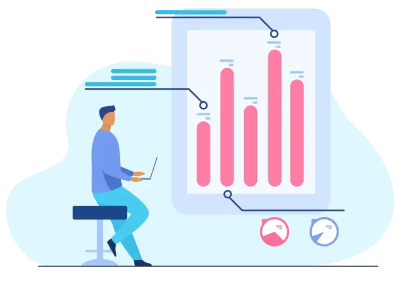 Ilustración que representa la solución Business Intelligence