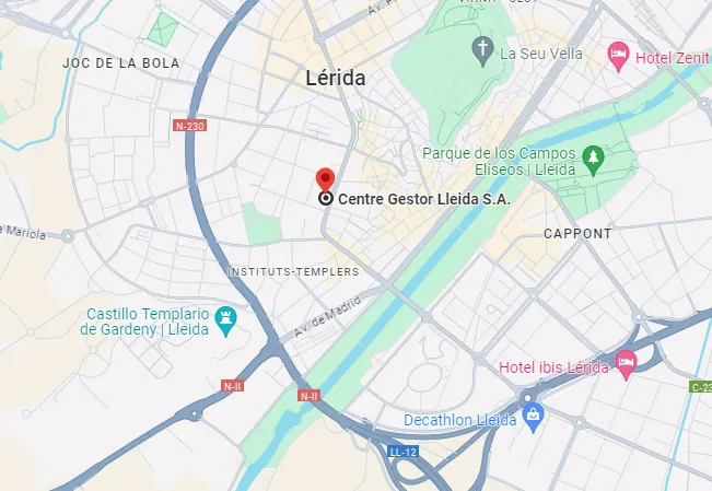 Mapa con ubicación de la empresa de Novatek Design Solutions