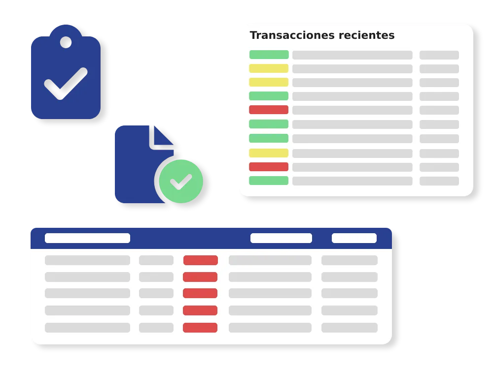 ilustración que representa la administración de compras y ventas