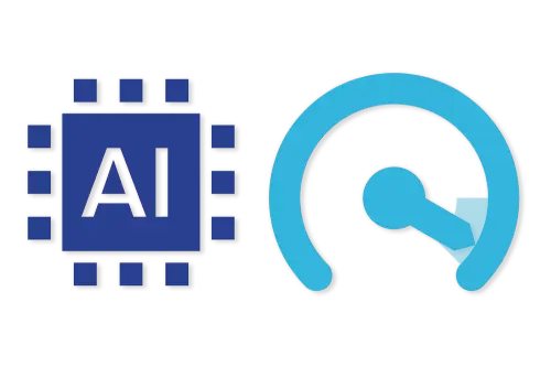 Iconos representativos del uso de Inteligencia Artificial en la aplicación