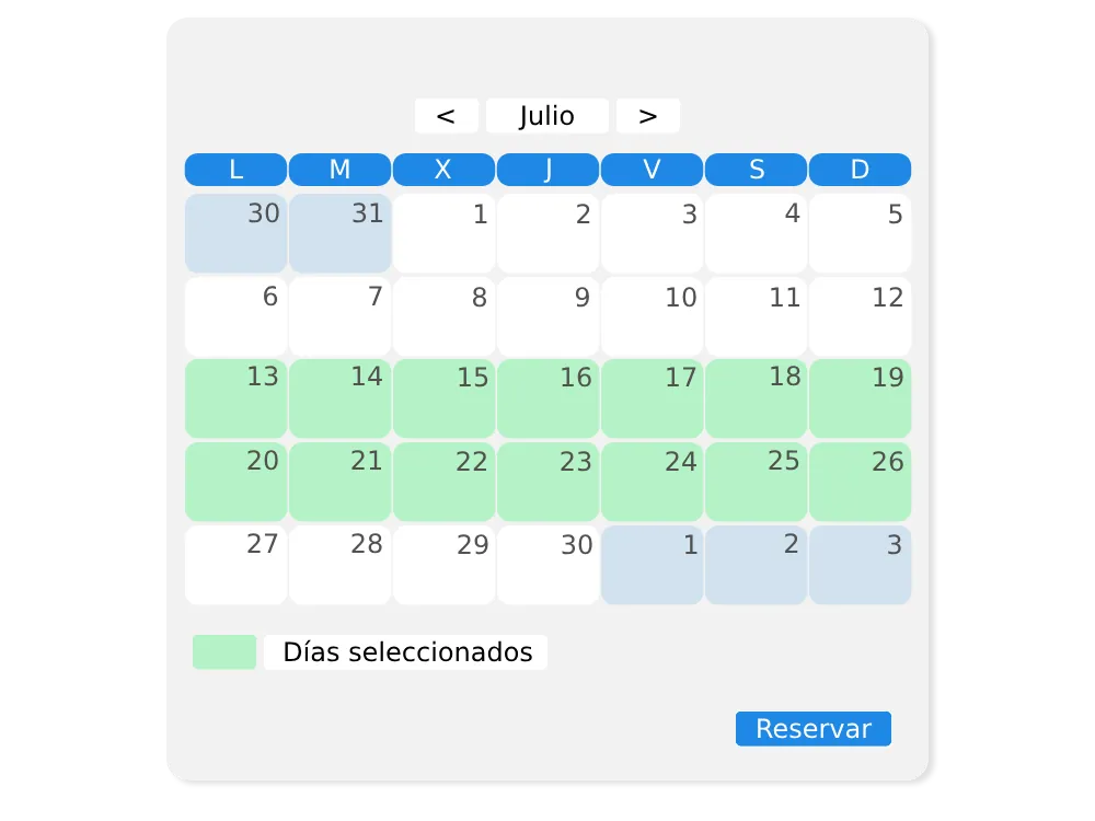 Il·lustració del funcionament de l'aplicació d'Allotjament